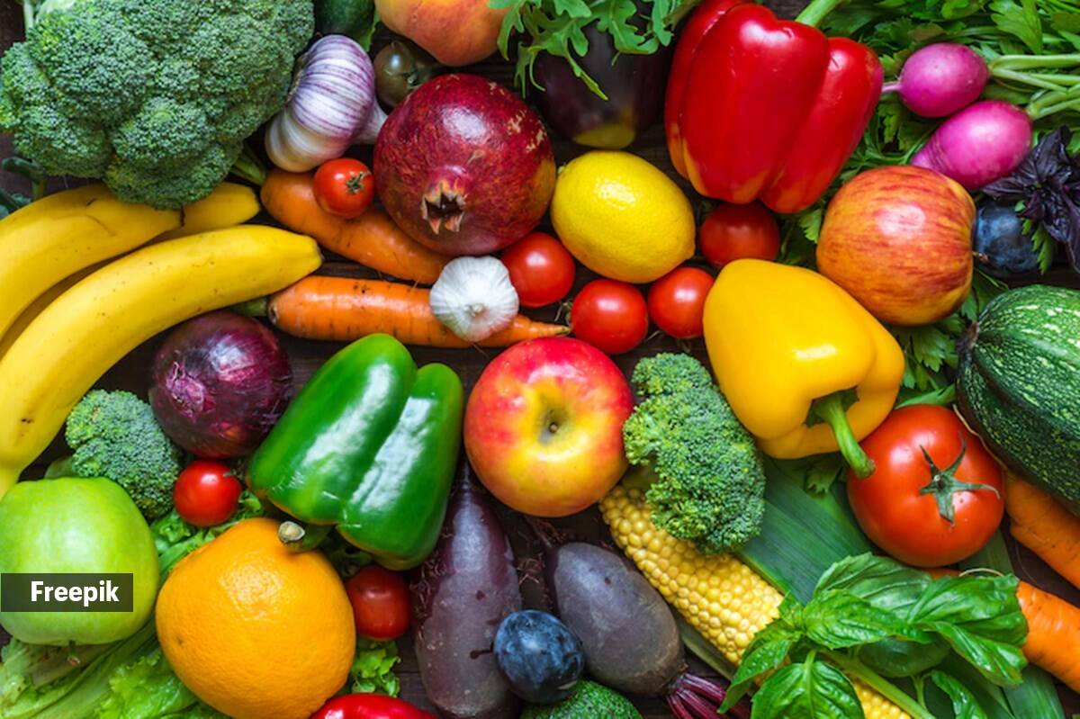 veggies and fruits