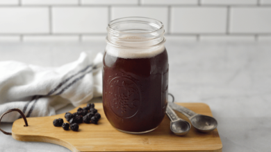 aronia berry syrup