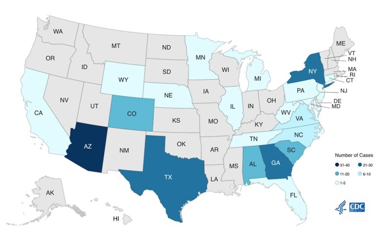 Meals Poisoning From Cyclospora Parasite Reported in 22 States, CDC Says 1 Food Poisoning From Cyclospora Parasite Reported in 22 States CDC