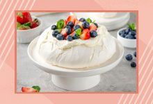 Healthy Red White and Blue Dessert